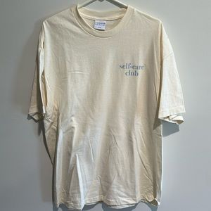 NWOT Summer Fridays Self-Care Club Shirt - L/XL
